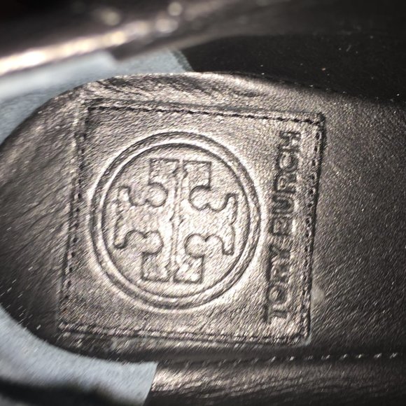 TORY BURCH BLACK KAITLIN BALLET FLATS SIZE 7 NIB - Picture 6 of 9